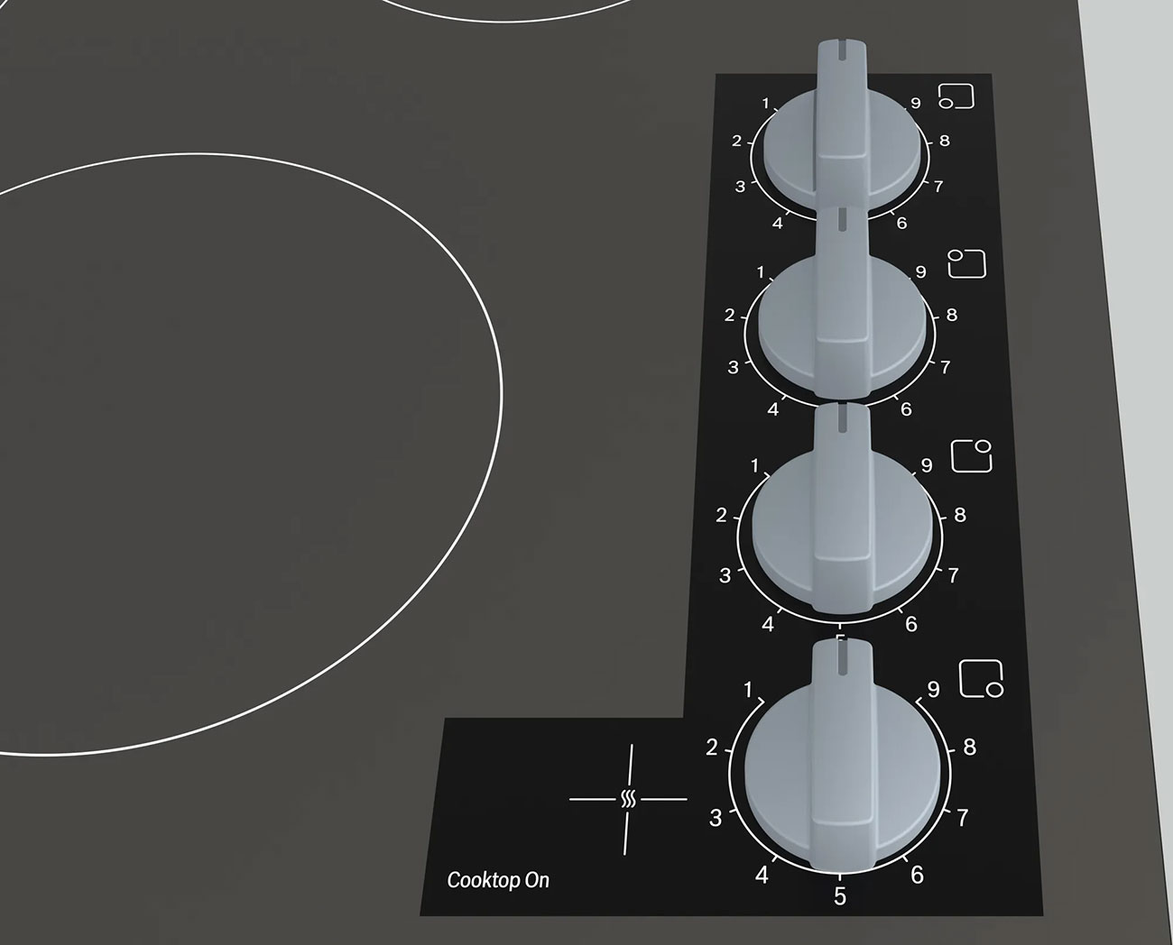 Bosch 500 Series 24\" Black Frameless Electric Cooktop - NEM5466UC