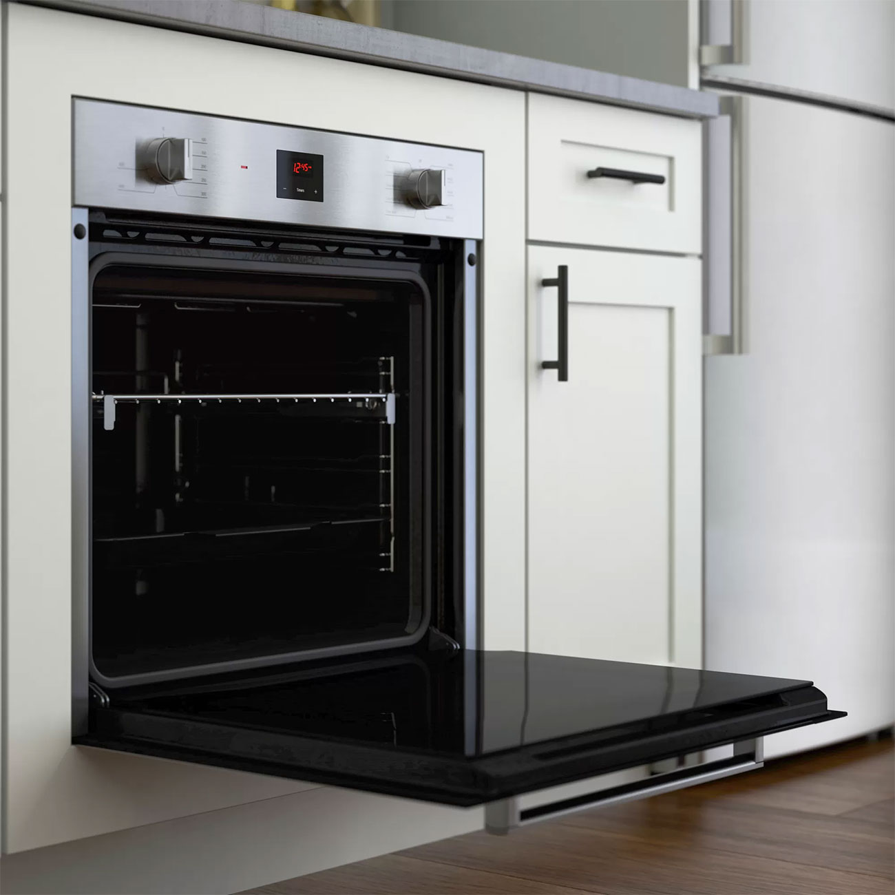 Bosch 500 Series 24\" Stainless Steel Single Wall Oven - HBE5453UC