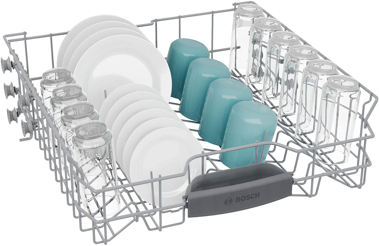 Bosch 300 Series Dishwasher 24-Inch in Black - SHE43DM6N 10 Bosch 300 Series Dishwasher 24-Inch in Black - SHE43DM6N