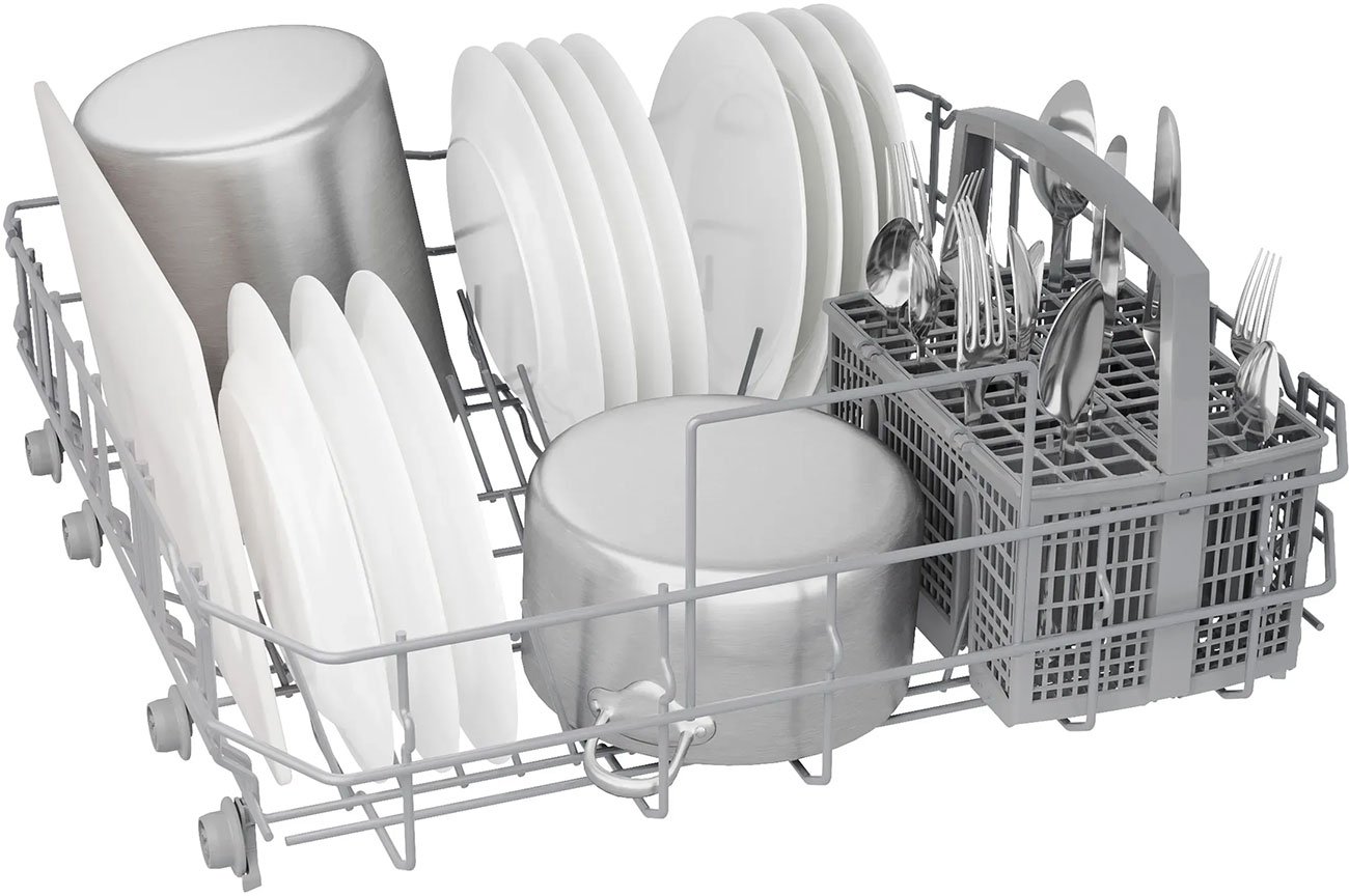 Bosch 300 Series Dishwasher 24-Inch in Black - SHE43DM6N 12 Bosch 300 Series Dishwasher 24-Inch in Black - SHE43DM6N