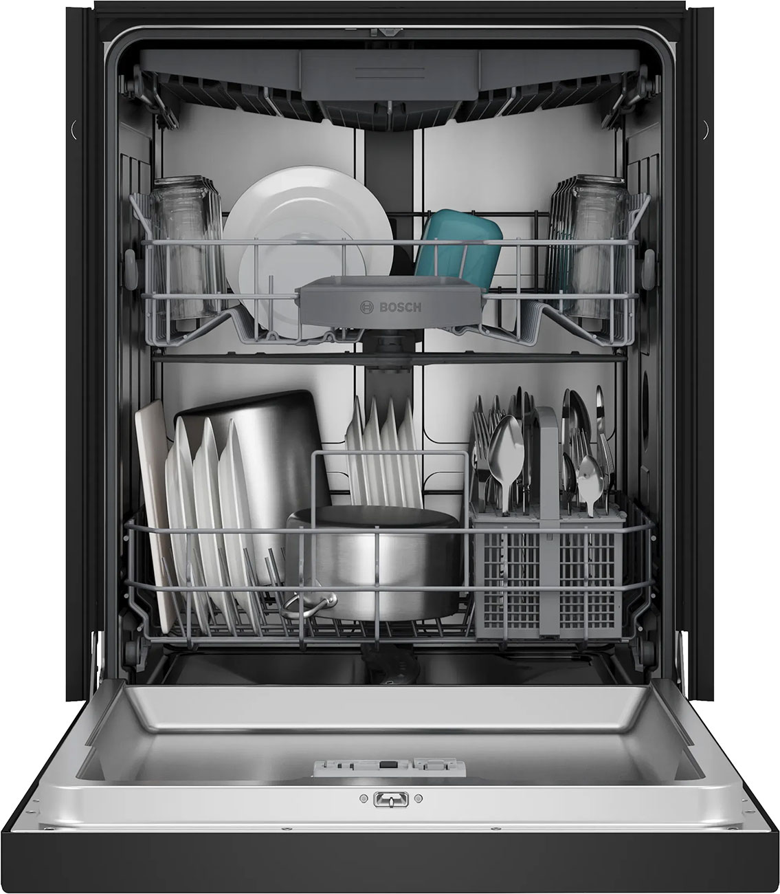 Bosch 300 Series Dishwasher 24-Inch in Black - SHE43DM6N 3 Bosch 300 Series Dishwasher 24-Inch in Black - SHE43DM6N