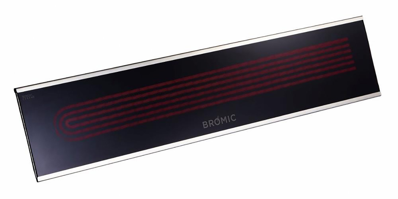 Bromic Heating Platinum Smart-Heat 2300W Black Electric Outdoor Patio Heater - BH0320003