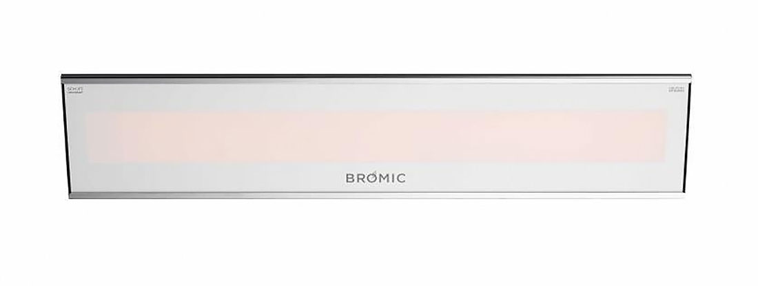 Bromic Heating Platinum Smart Heat 2300W White Electric Outdoor Patio Heater - BH0320007