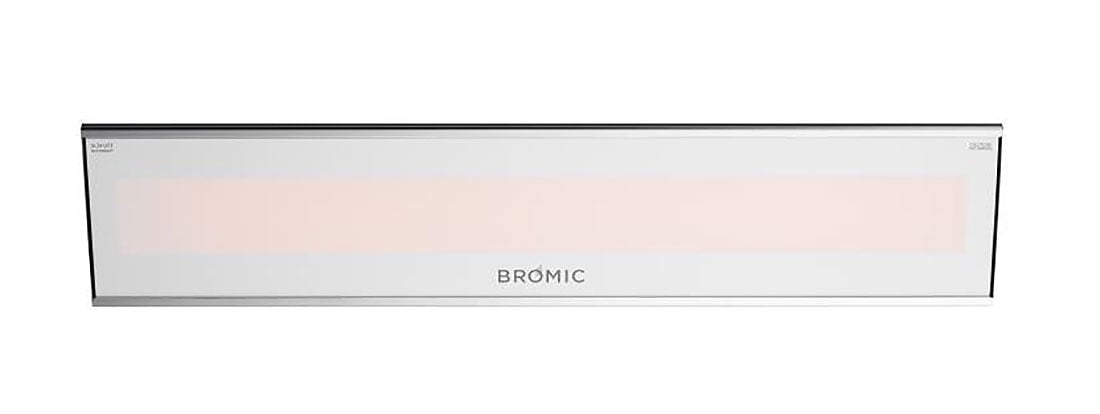 Bromic Heating Platinum Smart Heat 3400W White Electric Outdoor Patio Heater - BH0320008
