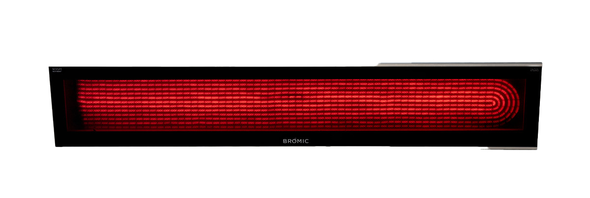 Bromic Heating Platinum Smart-Heat 4500W 240V Black Electric Outdoor Patio Heater - BH3622000