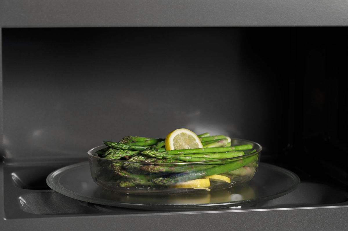 Cafe 1.9 Cu. Ft. Stainless Steel With Brushed Stainless Over-The-Range Microwave Oven - CVM519P2PS1